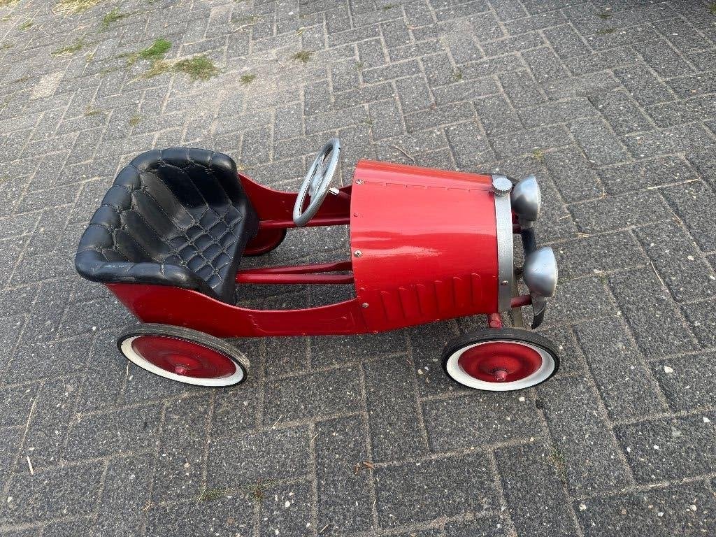 fraaie rood/bruine trapauto, Antiek en Kunst, Ophalen of Verzenden