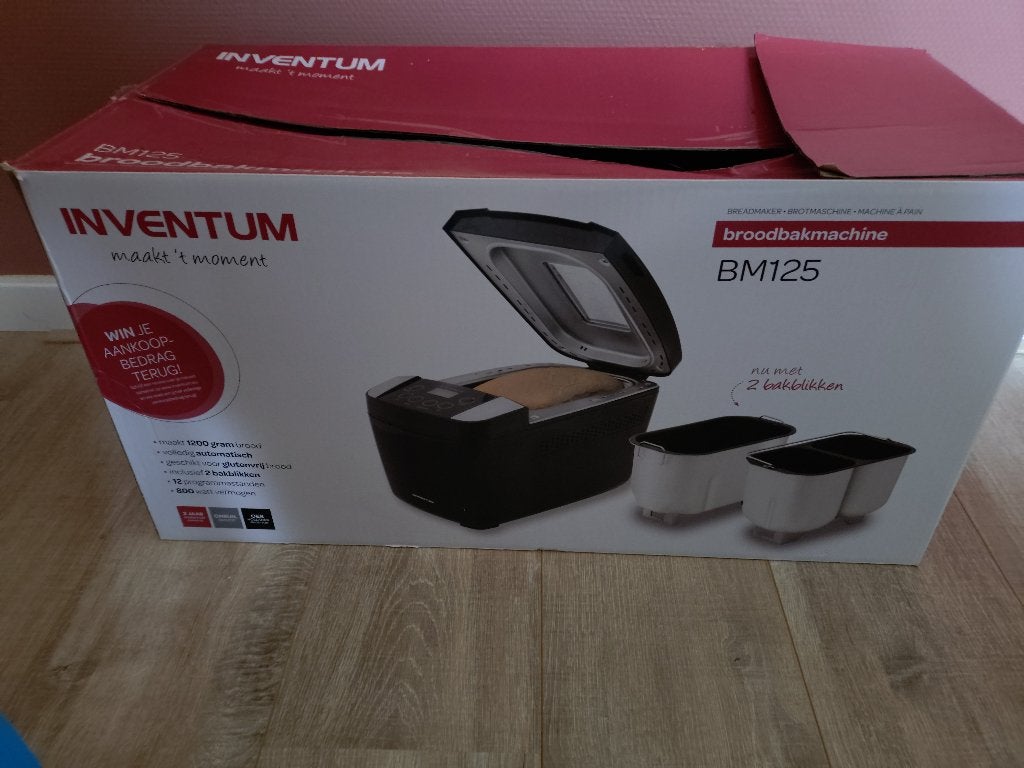 Broodbakmachine, Witgoed en Apparatuur, Ophalen, Zo goed als nieuw, Kijkvenster