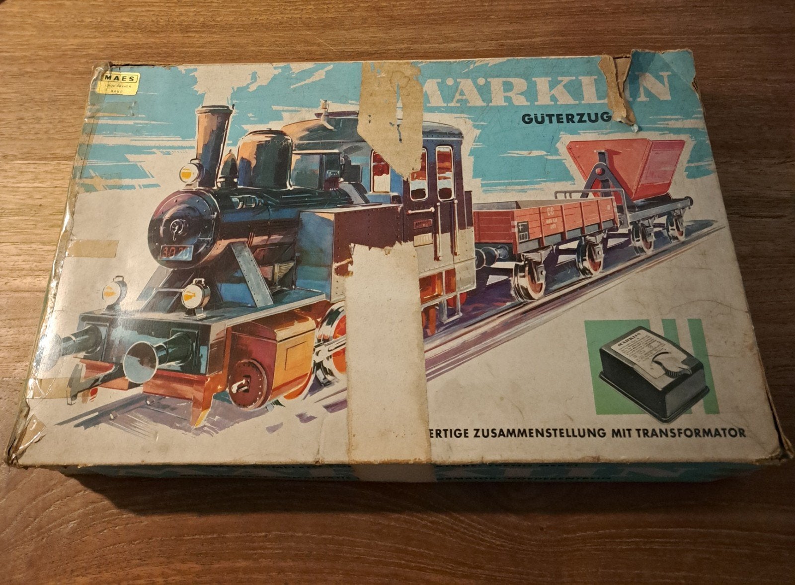 Vintage Märklin H0 Startset Goederentrein (jaren '60), Hobby en Vrije tijd, Wisselstroom, Ophalen of Verzenden, Märklin, Gebruikt