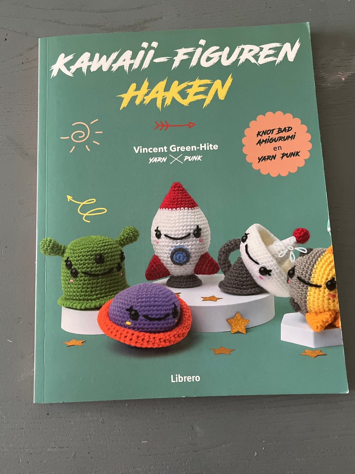 Kawaii-figuren Haken: Leuk patronen haakboek, Boeken, Ophalen of Verzenden, Zo goed als nieuw, Breien en Haken, Geschikt voor kinderen