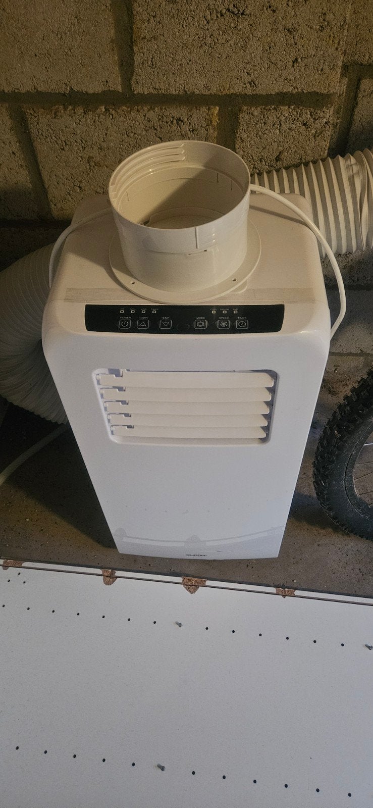 Eurom PAC 9.2 Mobiele Airco - Koelen en Ontvochtigen, Ophalen, Gebruikt, Minder dan 60 m³, Timer