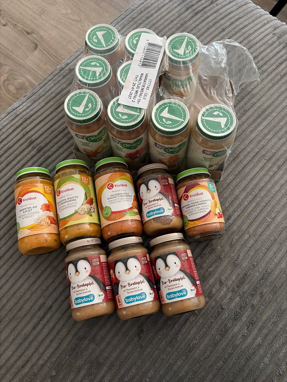 17x Babyvoeding pakket: Olvarit, Kruidvat, Babylove (nieuw), Ophalen of Verzenden, Nieuw, Overige typen, Overige merken