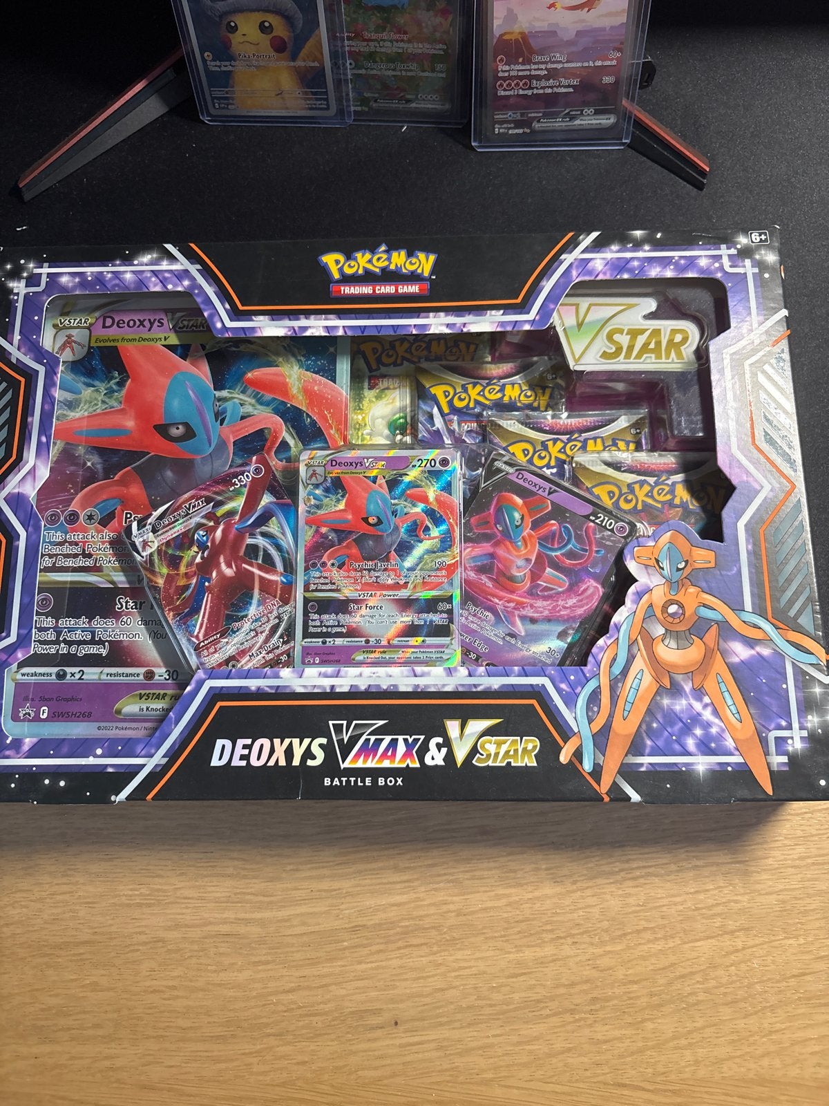 Deoxys VMAX & VSTAR Battle Box, Hobby en Vrije tijd, Verzamelkaartspellen | Pokémon, Ophalen of Verzenden, Nieuw, Overige typen