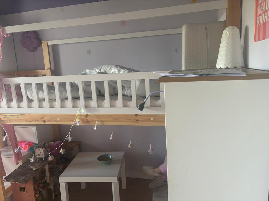 omkeerbaar bed met lattenbodem, Ophalen, Gebruikt, Eenpersoons, 160 tot 180 cm