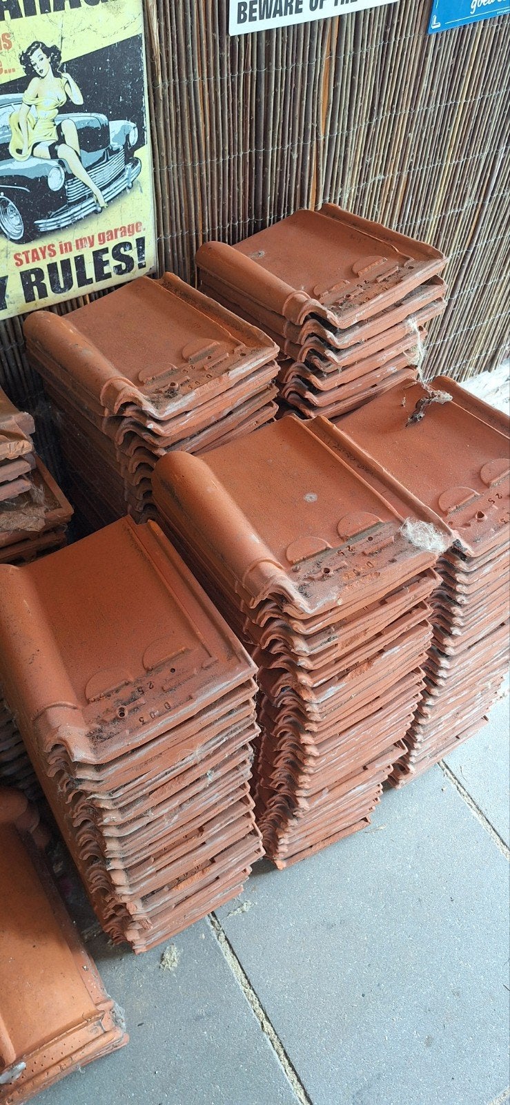 koramic tuile du nord dakpannen, Doe-het-zelf en Verbouw, Dakpannen en Dakbedekking, Ophalen, Gebruikt, Steen of Klei, Minder dan 5 m²