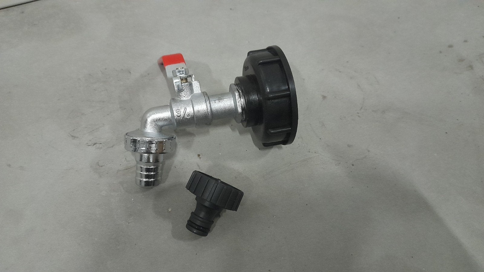 IBC adapter met kraan naar Gardena/Thule aansluiting, Ophalen of Verzenden