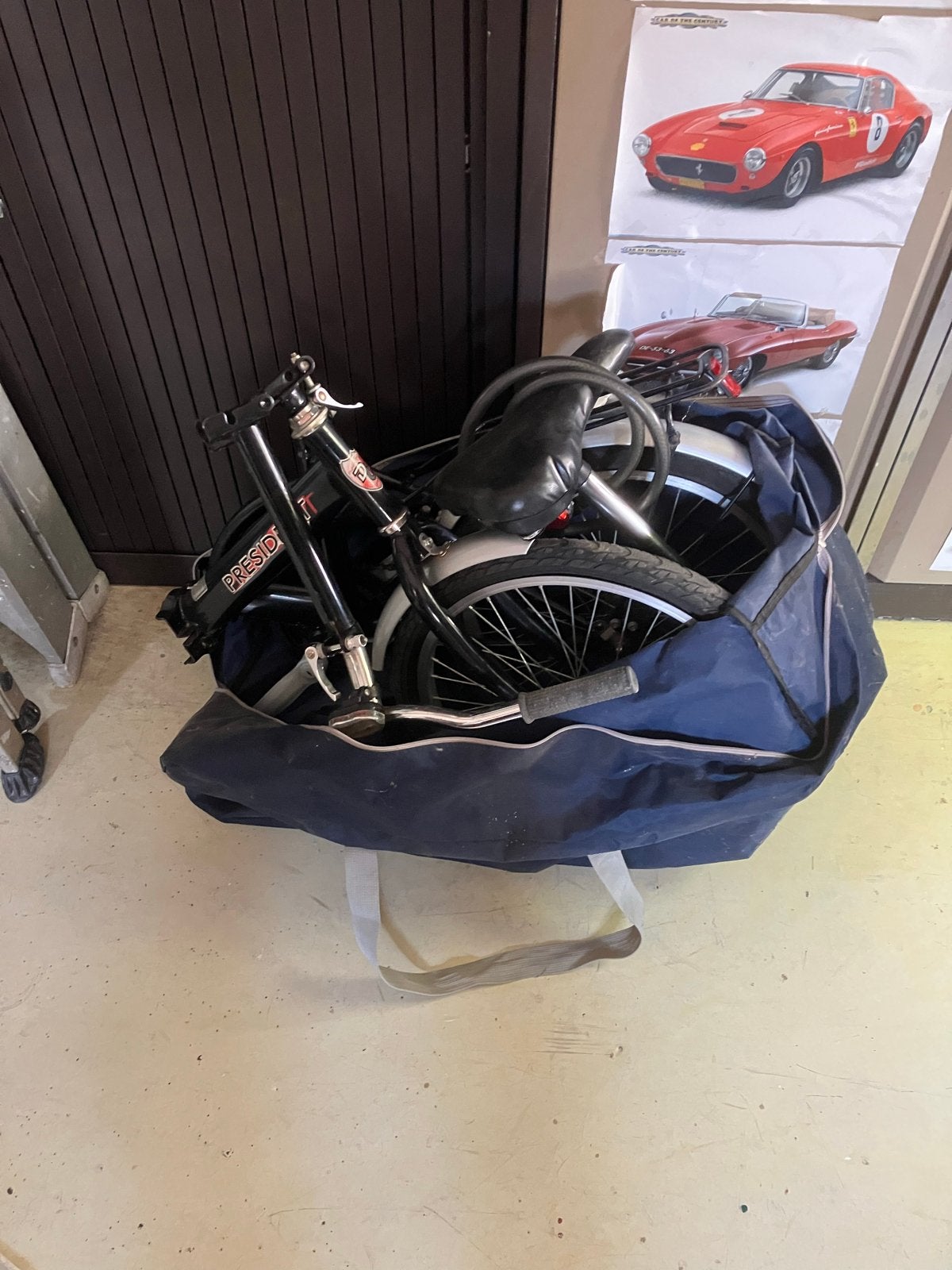 Opvouwbare fiets President - Ideaal voor woon-werkverkeer, Fietsen en Brommers, Fietsen | Vouwfietsen, Gebruikt, Totaal opvouwbaar