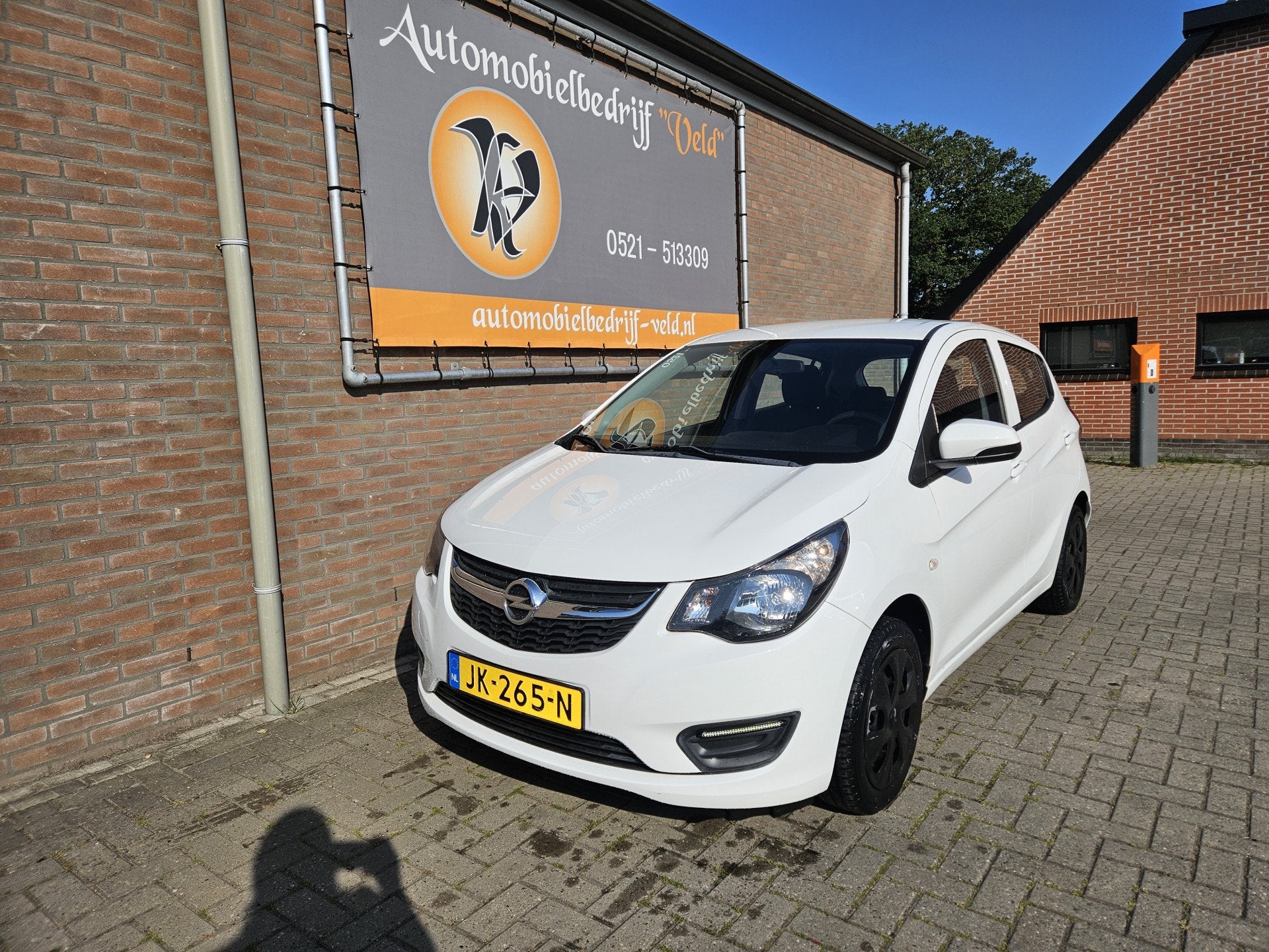 Opel KARL 1.0 ecoFLEX Edition (bj 2016), Voorwielaandrijving, 839 kg, Stof, Gebruikt
