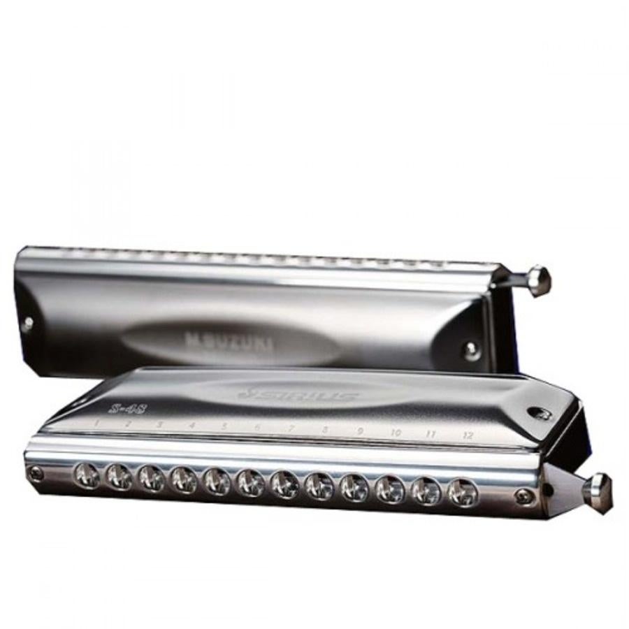 Suzuki Sirius S48S - Mondharmonica NIEUW, Ophalen of Verzenden, Info@hammond.eu, Met koffer of doosje, Hammond Suzuki Europe B.V.