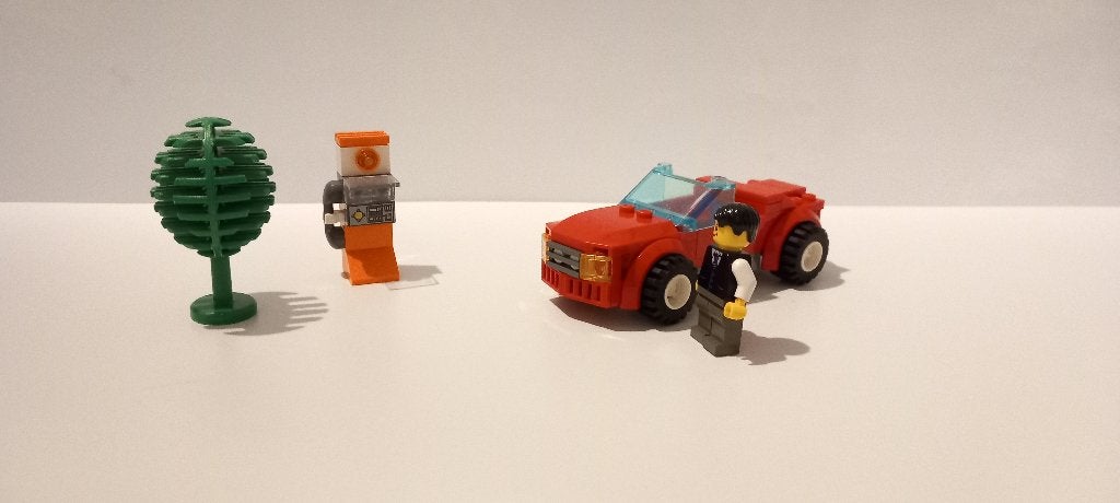 Lego 8402 City sportwagen, Lego, Compleet, Ophalen of Verzenden, Complete set