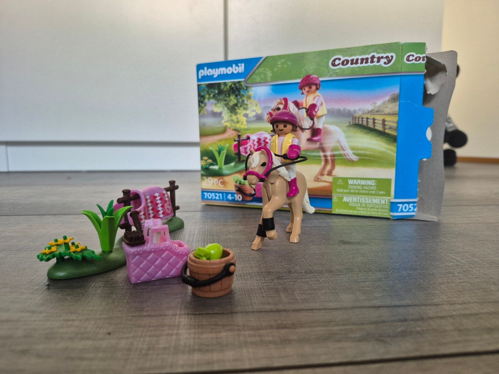 Playmobil Country set 70521 met paard en ruiter, Kinderen en Baby's, Speelgoed | Playmobil, Complete set, Ophalen of Verzenden