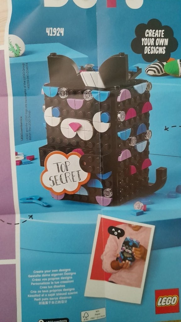 Lego kat met dots, Inclusief instructies, Overige thema's, Lego, Ophalen of Verzenden
