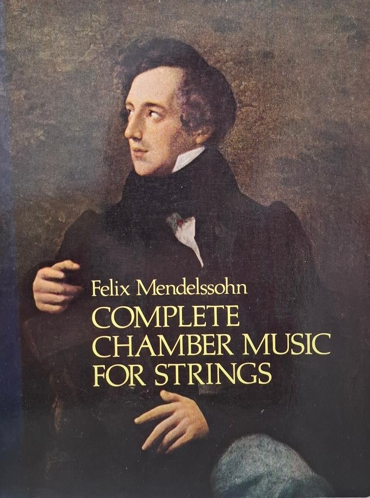 Felix MENDELSSOHN Complete Chamber Music for strings Dover, Boeken, Ophalen of Verzenden, Artiest