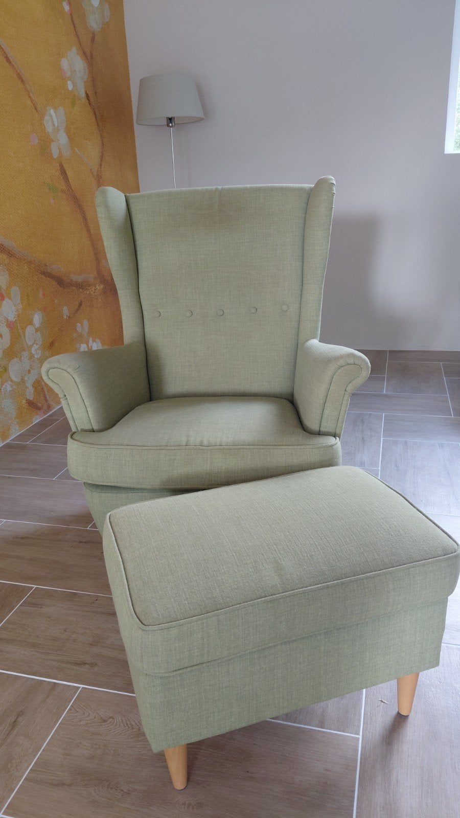 Ikea Strandmon oorfauteuil, Huis en Inrichting, Ophalen, 75 tot 100 cm, Minder dan 50 cm