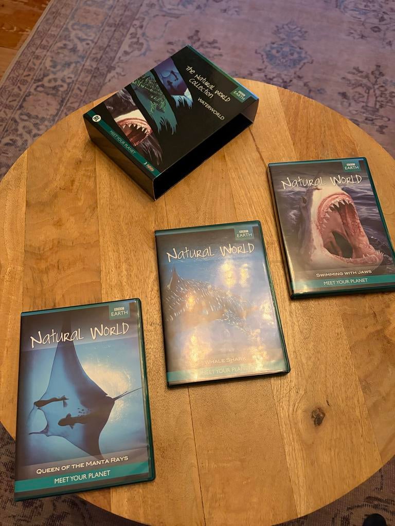 BBC The Natural World Collection Waterworld DVD boxset, Alle leeftijden, Boxset, Natuur, Ophalen of Verzenden