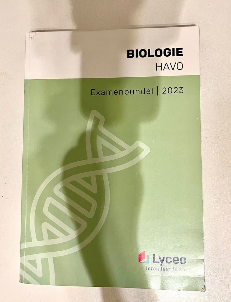 Biologie Examenbundel Havo, Ophalen of Verzenden, Zo goed als nieuw, HAVO, Biologie
