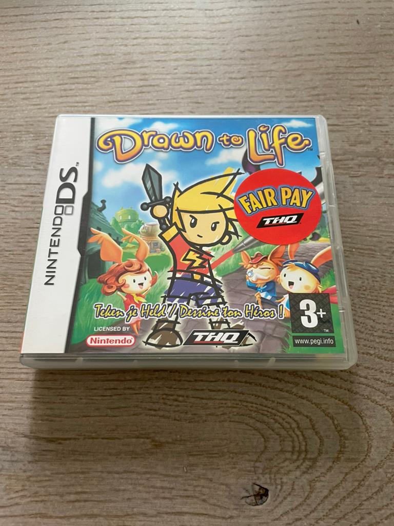 Nintendo DS Drawn to Life, 1 speler, Ophalen of Verzenden, Zo goed als nieuw, Vanaf 3 jaar