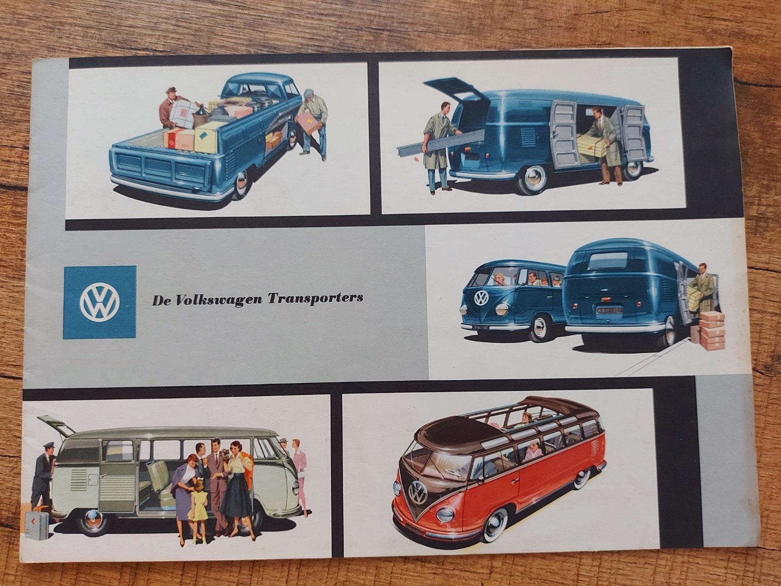 Volkswagen Transporter T1 exclusieve folder, Ophalen of Verzenden, Zo goed als nieuw, Volkswagen