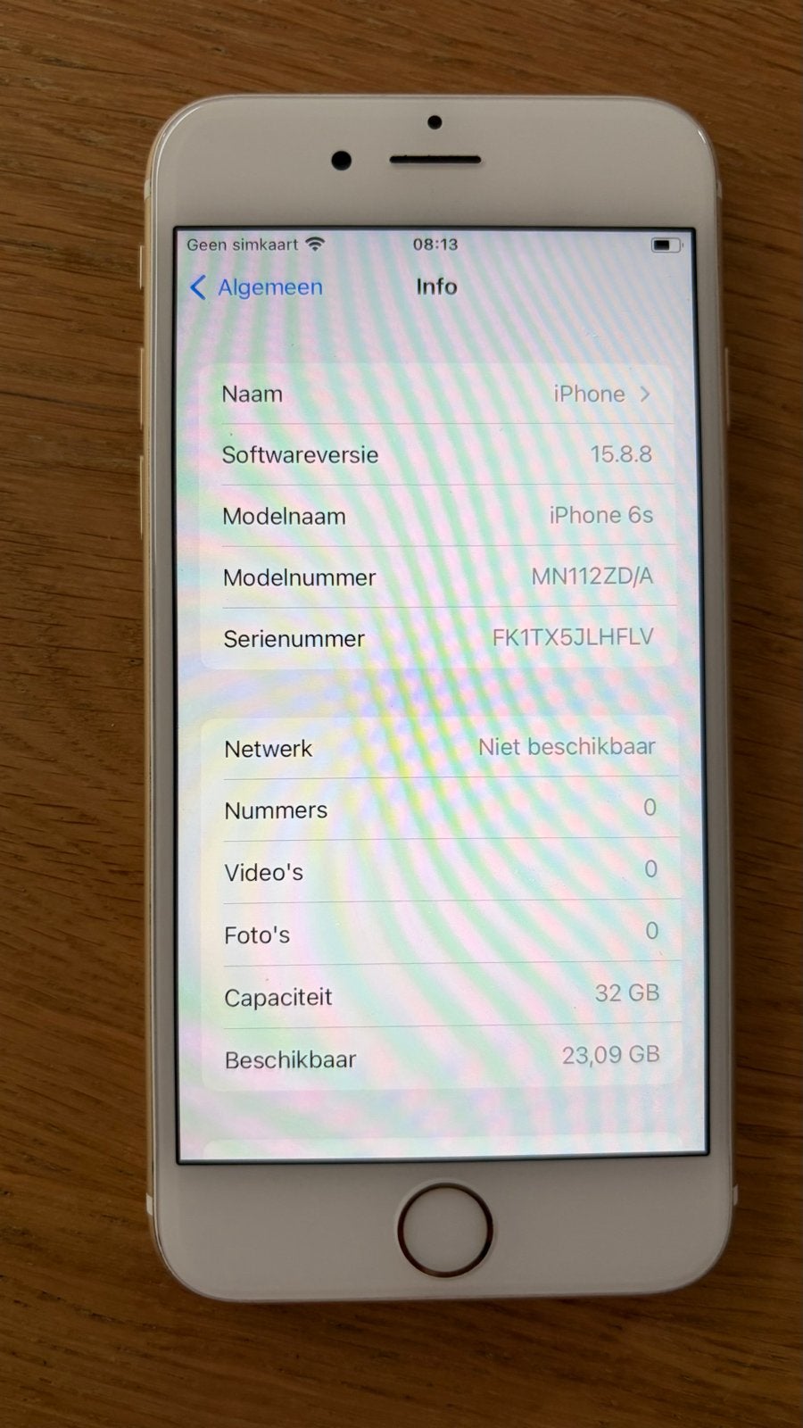 Apple iPhone 6s 32GB Goud, Ophalen, Gebruikt, 32 GB, Zonder simlock