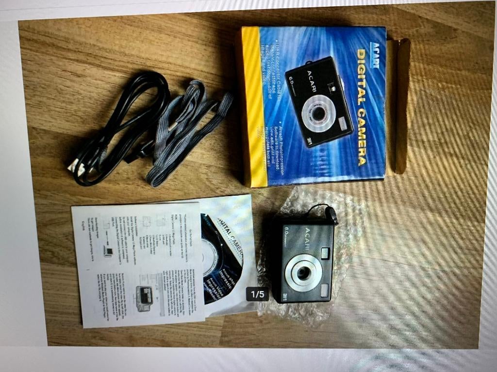 Acari Camera gloednieuw, Ophalen of Verzenden, Nieuw, Tafelventilator