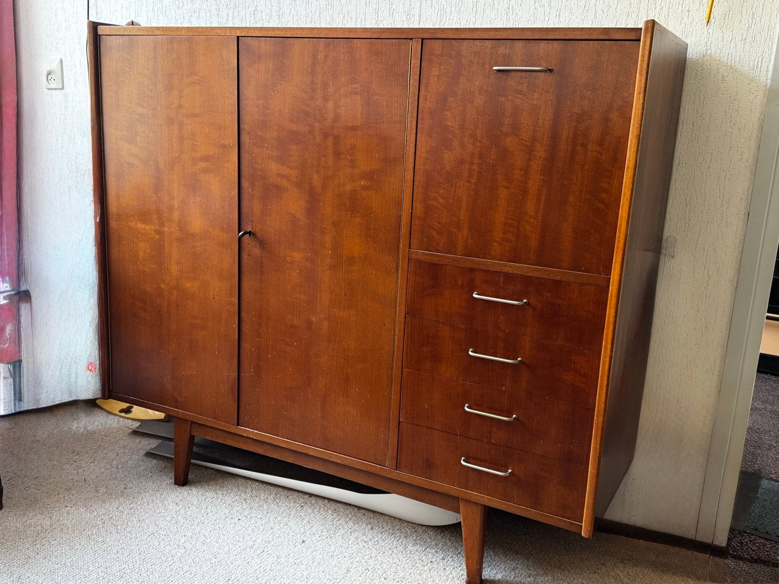 Dressoir 1959, deense stijl, Huis en Inrichting, Kasten | Dressoirs, Ophalen, Gebruikt, 100 tot 150 cm, Deens, jaren 60