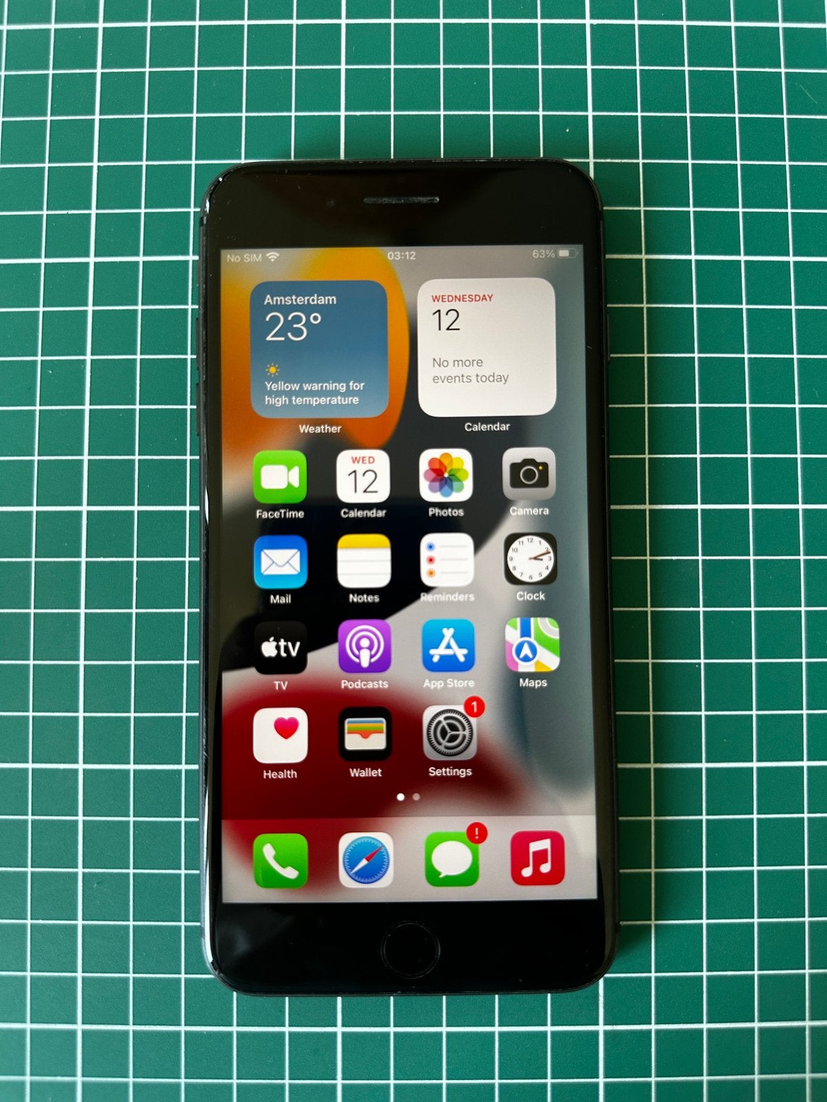 iPhone 8 Plus Zwart 64GB - batterij 74%, zonder oplader, IPhone 8 Plus, Zwart, Ophalen of Verzenden, Zo goed als nieuw