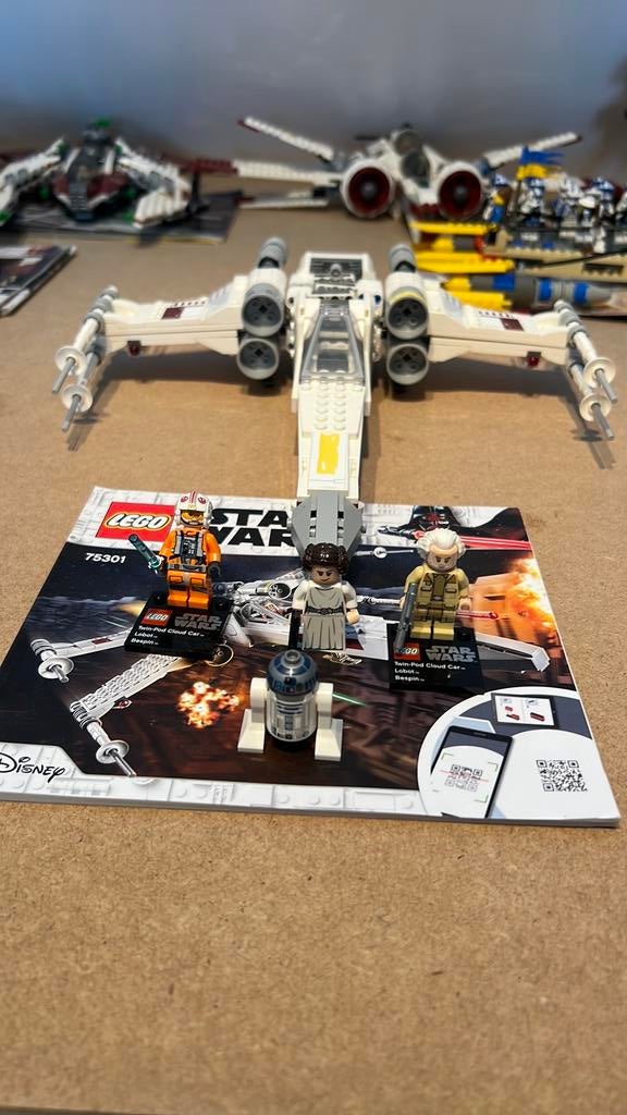 Lego 75301 Star Wars X-wing Starfighter, Kinderen en Baby's, Speelgoed | Duplo en Lego, Ophalen of Verzenden, Zo goed als nieuw