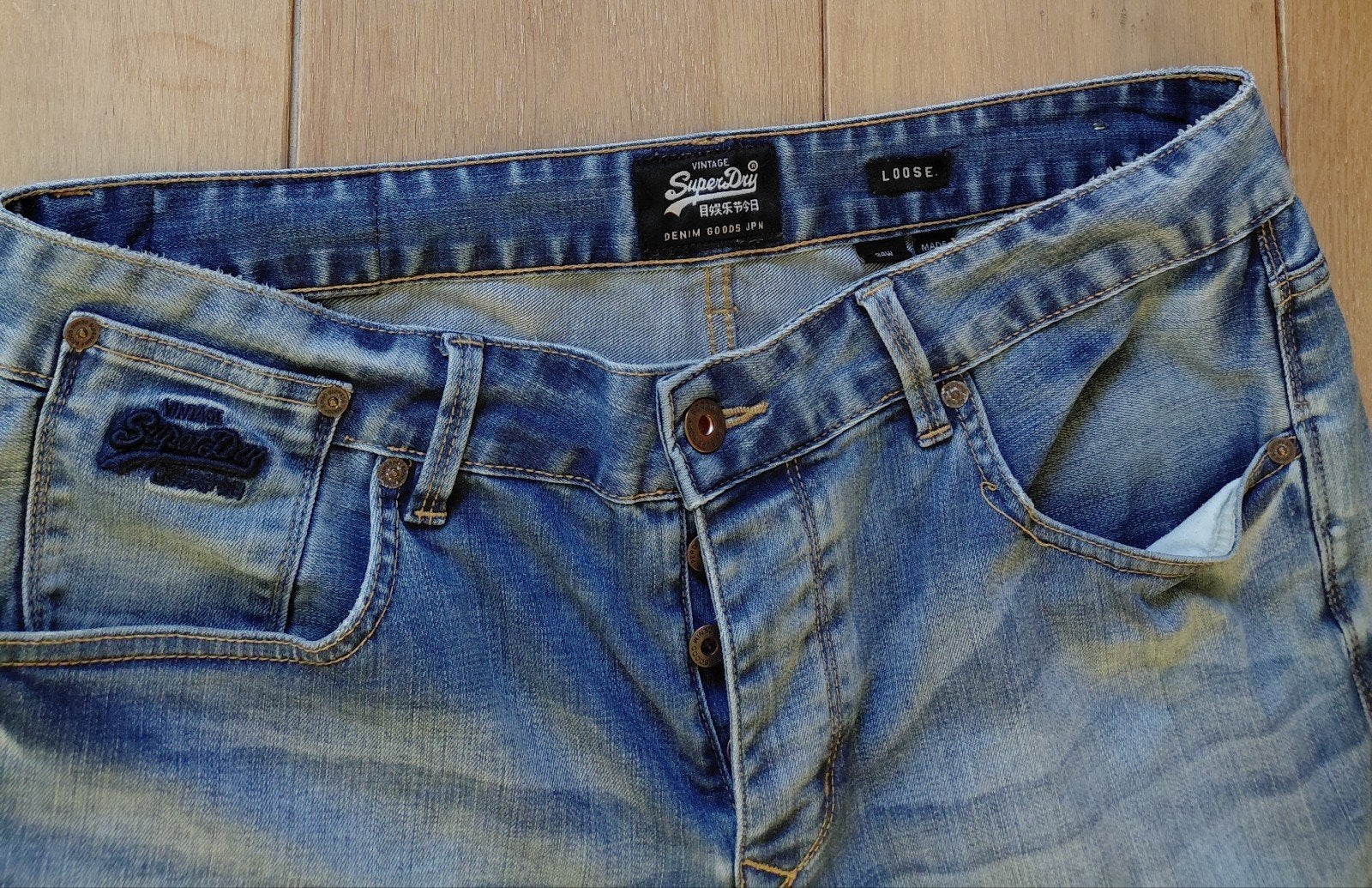 als nw SUPERDRY heren stretch short mt 34, Kleding | Heren, Spijkerbroeken en Jeans, Blauw, Ophalen of Verzenden, Zo goed als nieuw