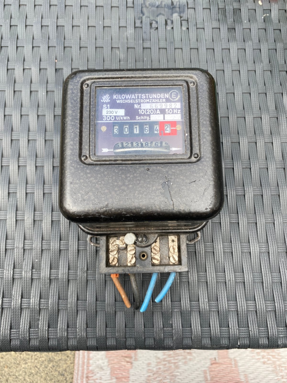 Kwh-meter / terugdraaimeter - 1 fase, Ophalen of Verzenden, Overige typen