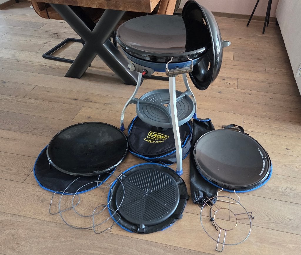 Skottelbraai, Ophalen, Gebruikt
