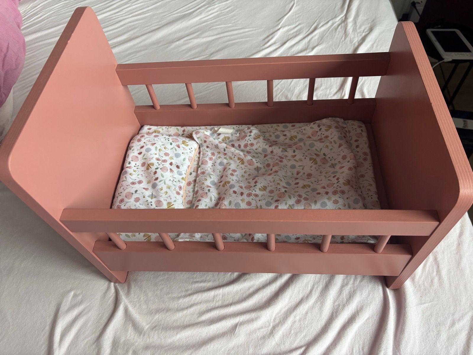 Little Dutch Poppenwieg met Beddengoed - Zo goed als nieuw, Ophalen of Verzenden, Gebruikt, Overige typen
