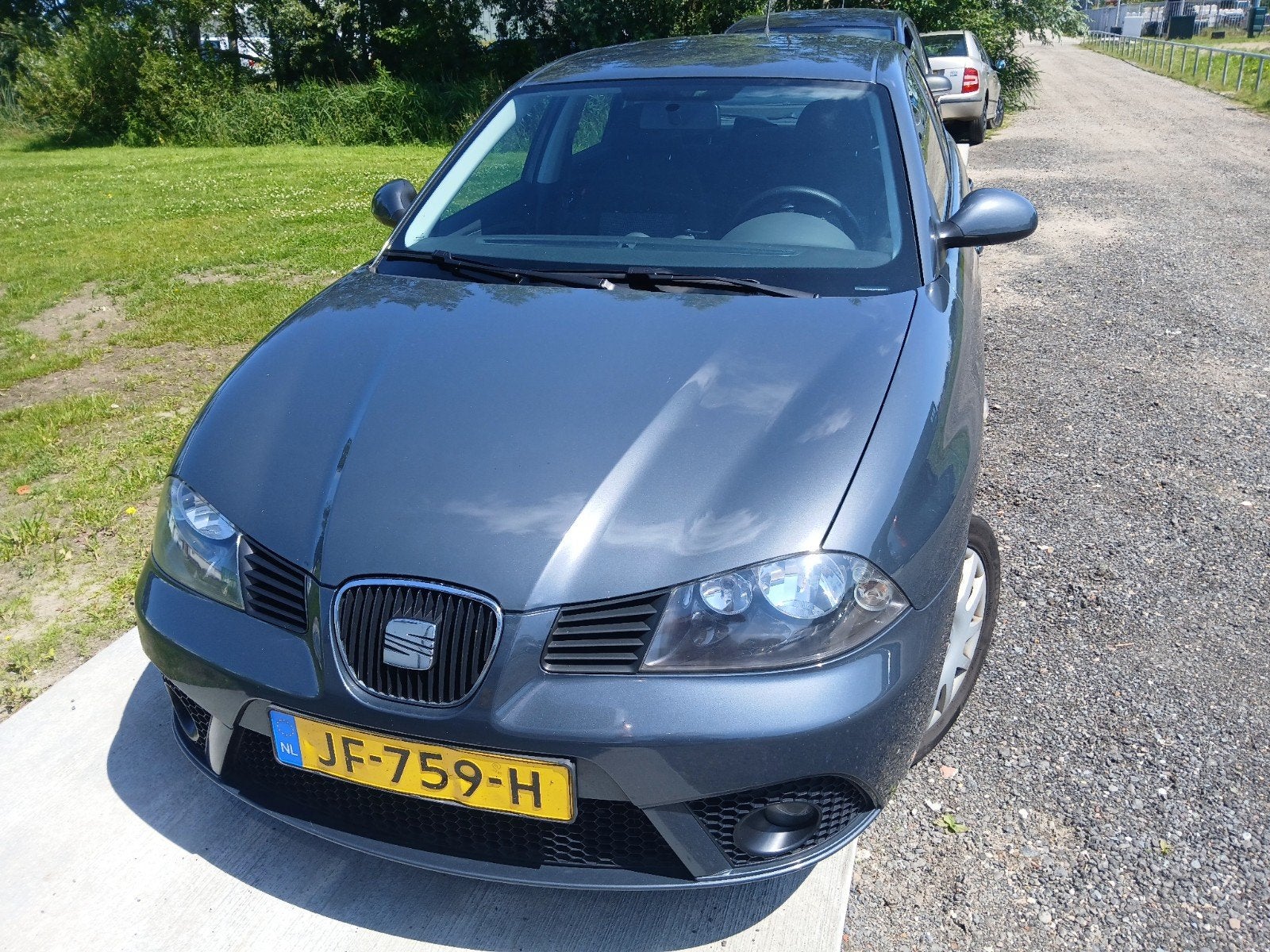Seat Ibiza 1.4 16V 63KW 5DRS 2007 Grijs, Auto's, Voorwielaandrijving, 15 km/l, 40 €/maand, Ibiza