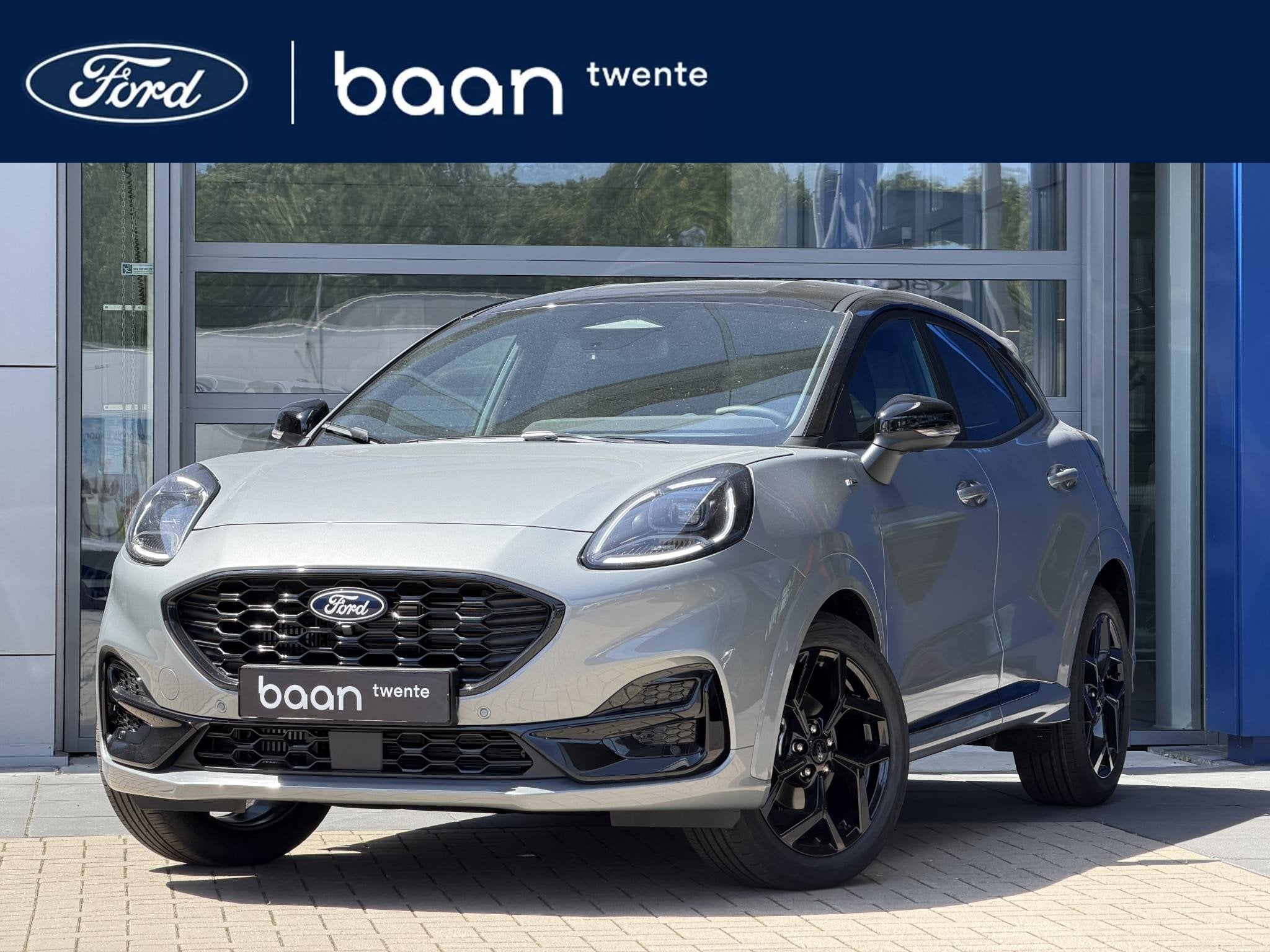 Ford Puma 1.0 EcoBoost Hybrid ST-Line Black Pack | Automaat, Auto's, Puma, Bedrijf, Nieuw, 3 cilinders