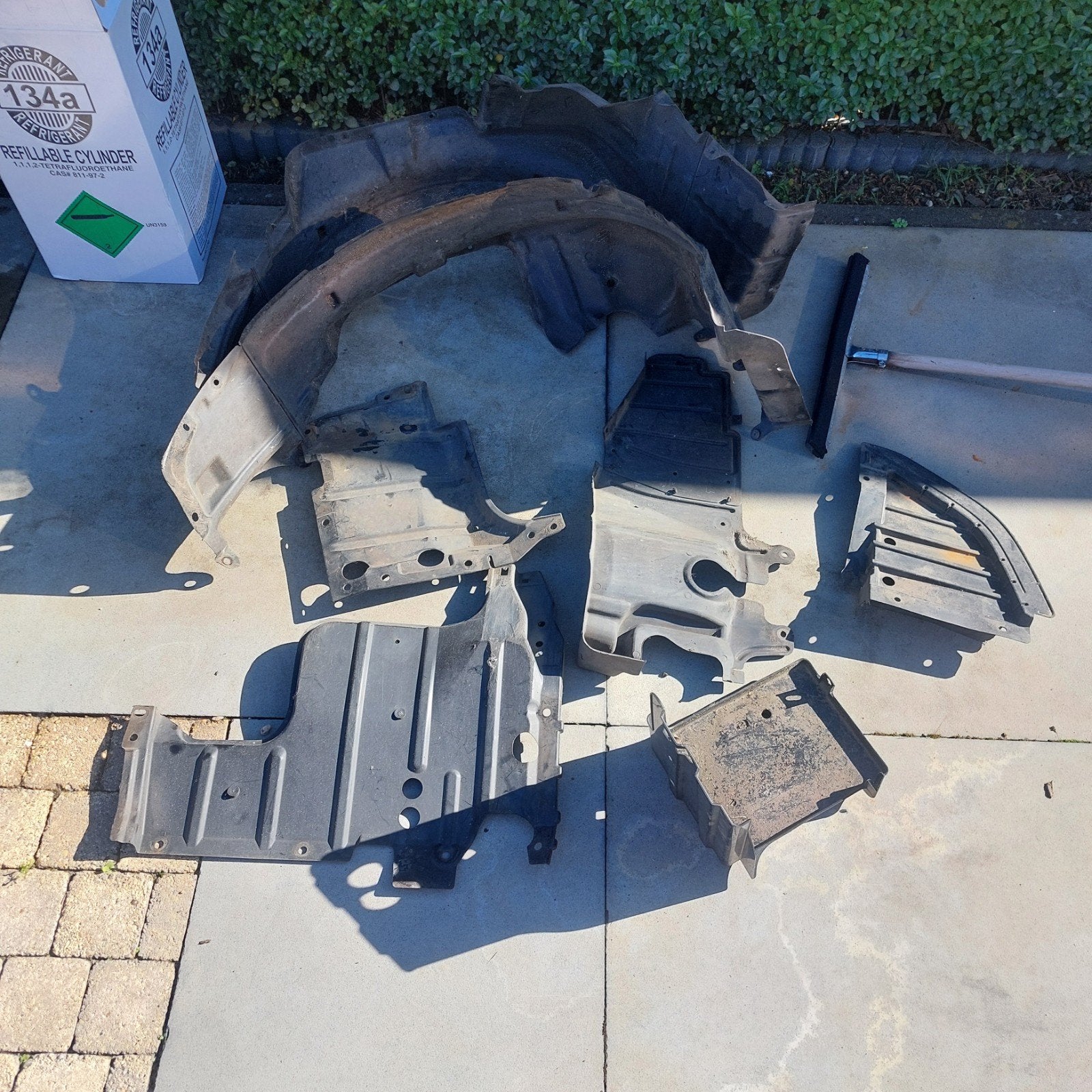 modderkuipen mitsubishi lancer wagon, Auto-onderdelen, Ophalen, Gebruikt, Mitsubishi