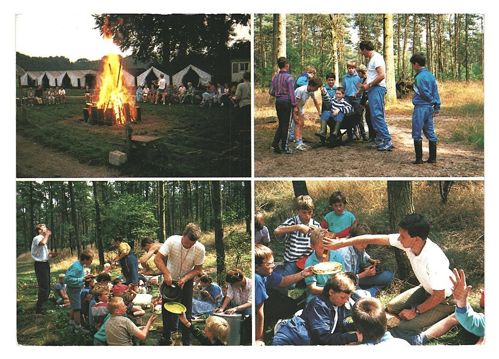 37491 Laag Soeren 80+ Gld St Chr Jeugdkampen Gelopen, Ophalen of Verzenden, 1980 tot heden, Gelopen, Gelderland