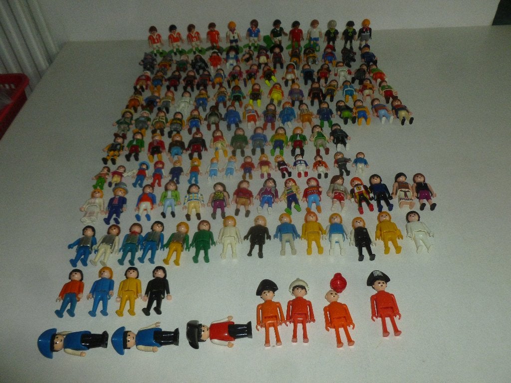 Playmobil Popjes Mannen+Vrouwen+Kinderen Per Stuk Vanaf, Ophalen of Verzenden, Gebruikt, Losse onderdelen, Figuren