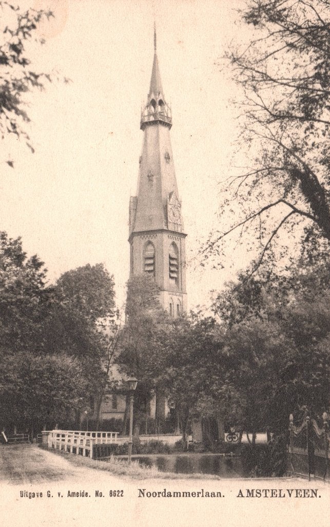 Amstelveen, Noordammerlaan (Rond 1900) 131567, Verzenden, Voor 1920, Ongelopen, Noord-Holland