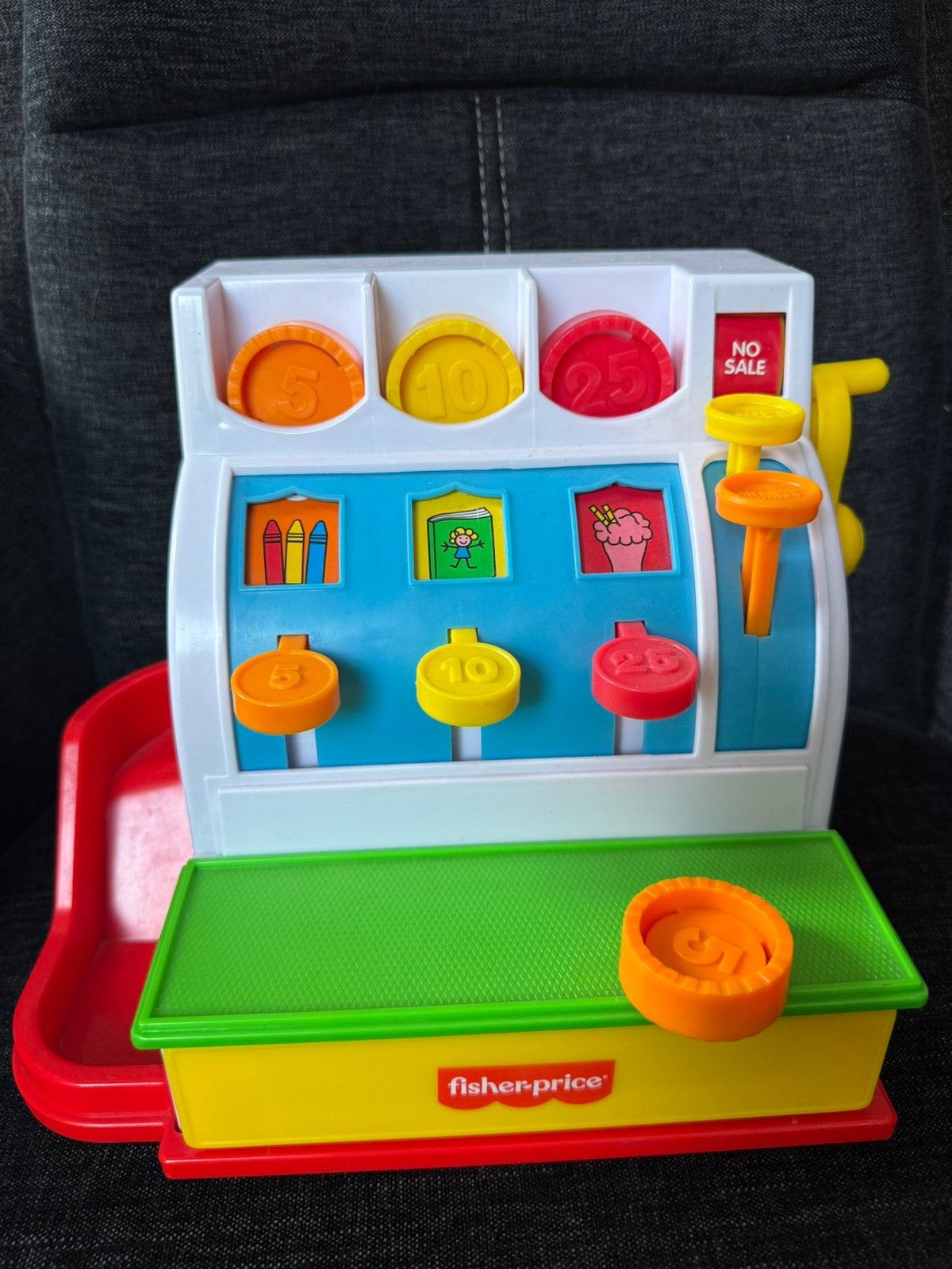 Fisher-Price kassa, Ophalen of Verzenden, Gebruikt, Speelset