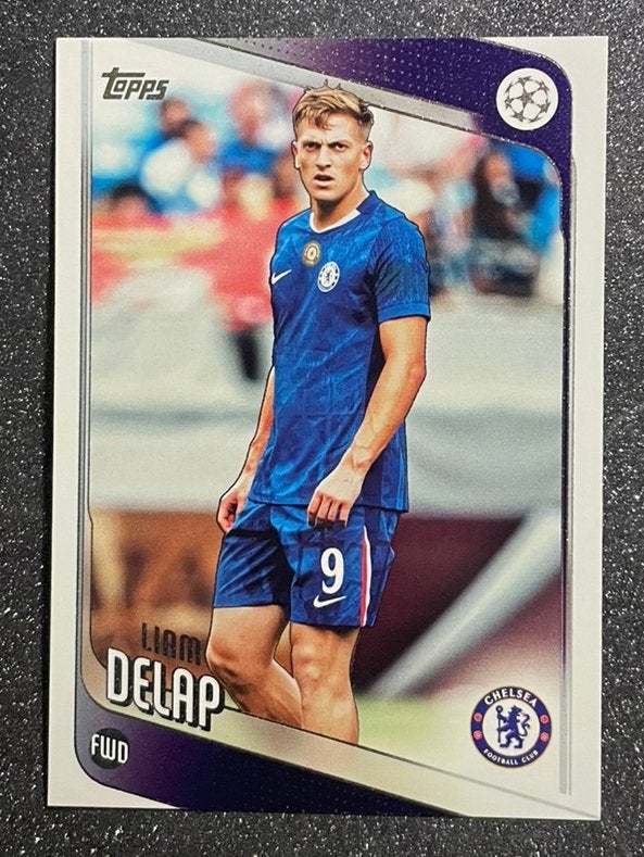 Topps UCC Flagship ‘26   LIAM DELAP    CHELSEA FC, Verzenden, Zo goed als nieuw, Plaatje