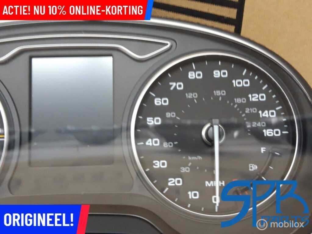 Kilometerteller A3 8V E-TRON 506 KM COCKPIT 8V0920973B MILES, Auto-onderdelen, Audi, Gebruikt, Audi, Ophalen of Verzenden