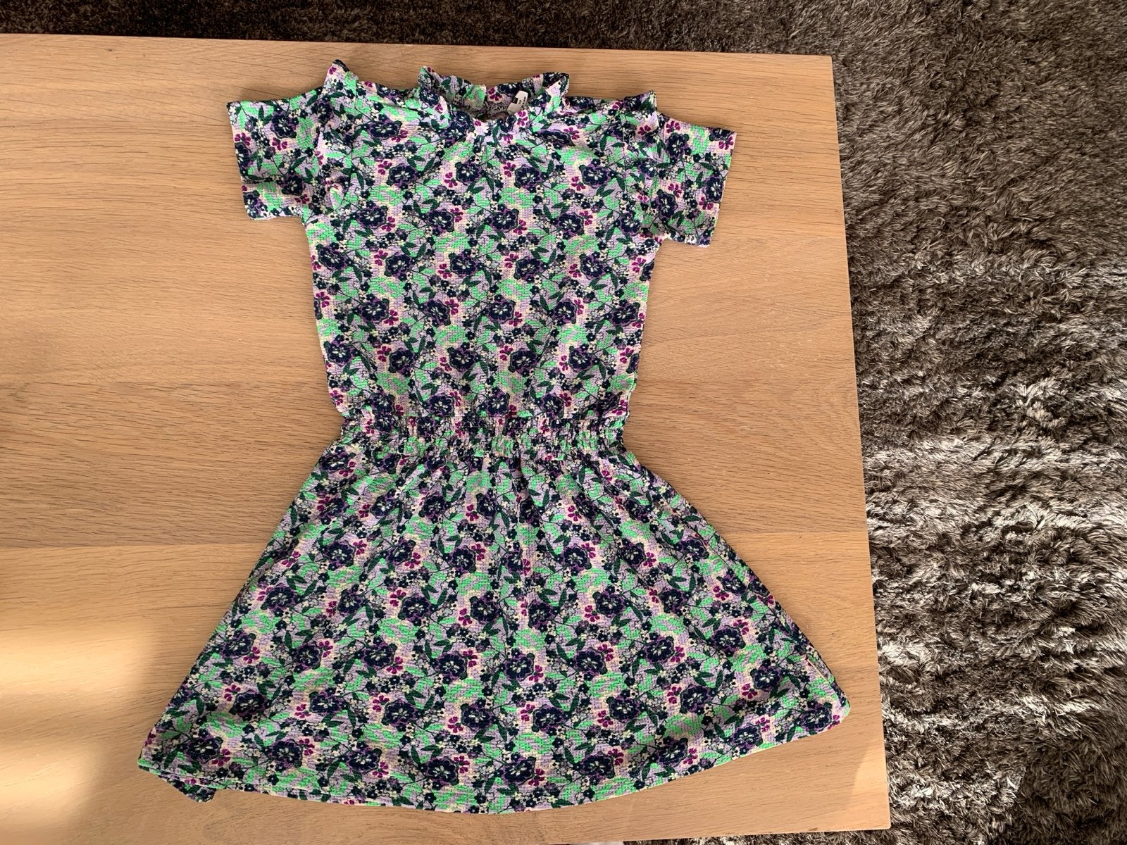 Zomerjurkje met bloemenprint, maat 116, Nieuwstaat, Kinderen en Baby's, Kinderkleding | Maat 116, Ophalen of Verzenden, Zo goed als nieuw