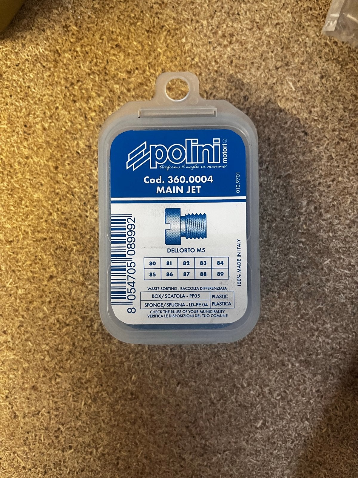 Polini Sproeierset 5mm, Ophalen of Verzenden, Nieuw, Carburateur, Overige merken