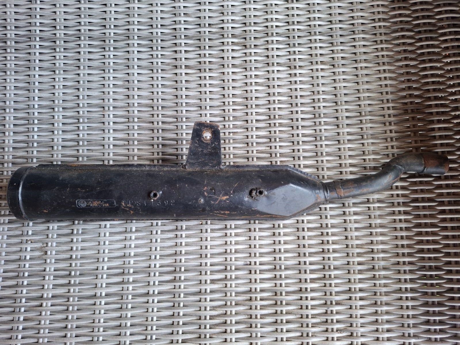 Honda MTX 80cc Malossi demper, Ophalen of Verzenden, Gebruikt, Uitlaat, Honda