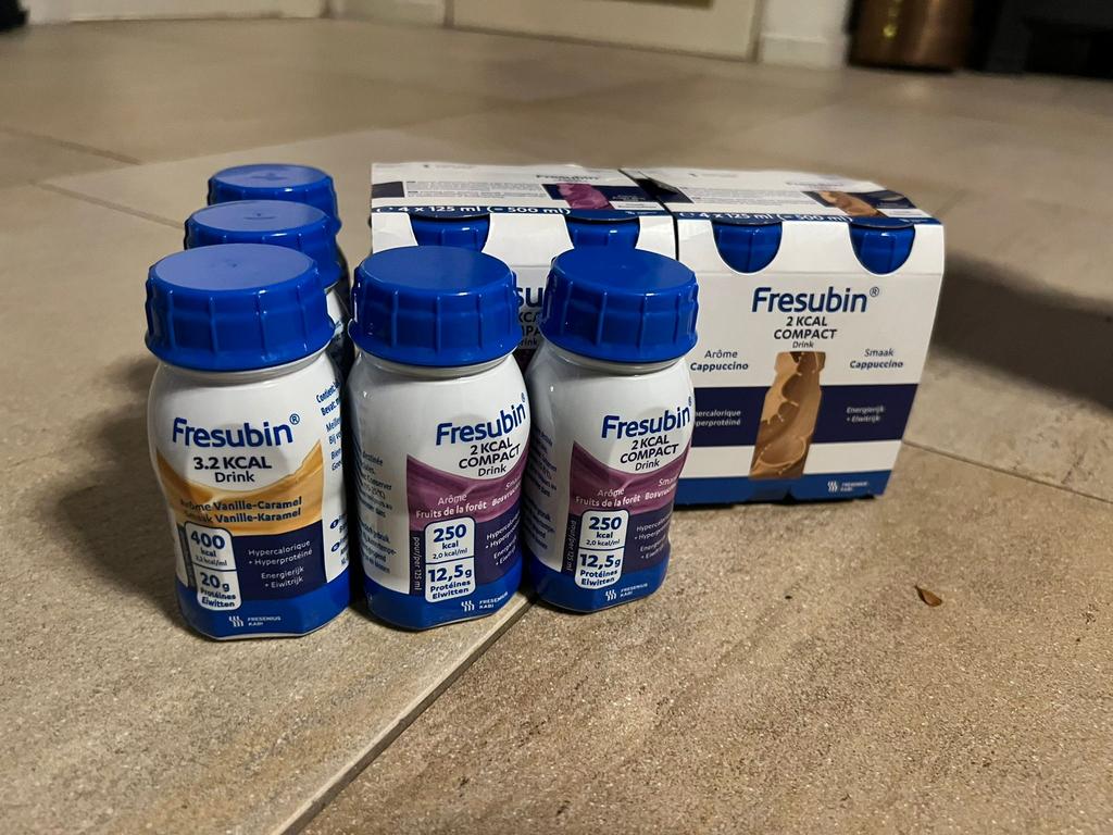 13 flesjes Fresubin compact drinkvoeding, Ophalen of Verzenden, Zo goed als nieuw, Poeder of Drank