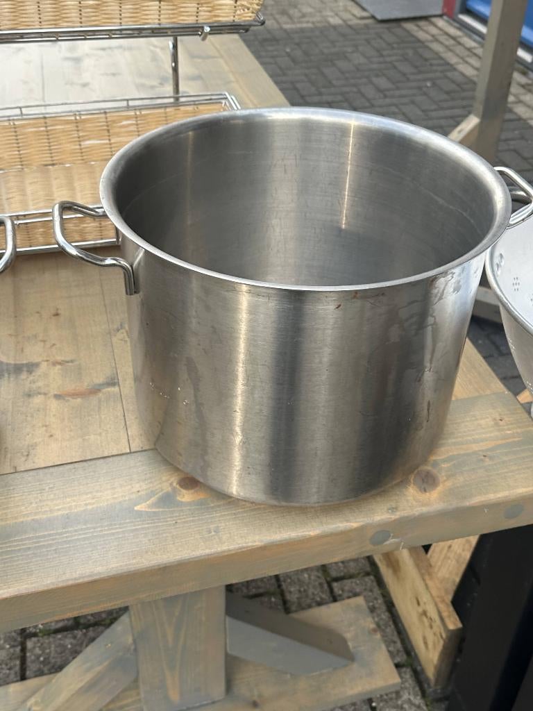 Pan, Huis en Inrichting, Keuken | Potten en Pannen, Ophalen, Gebruikt, Rvs, Kookpan of Snelkookpan