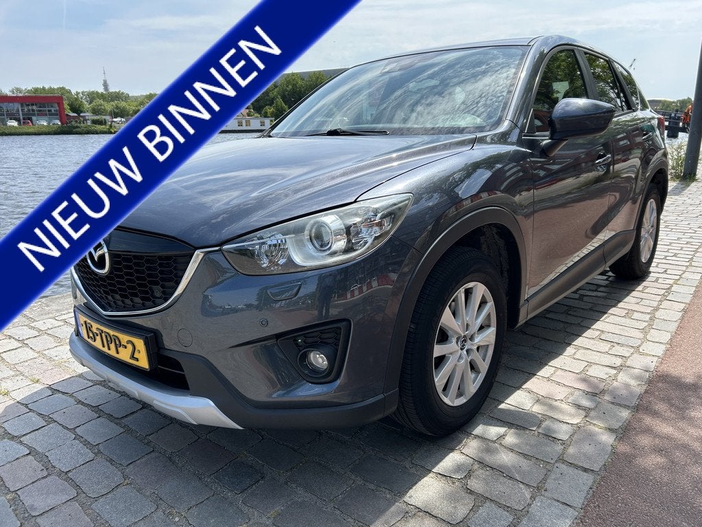 Mazda CX-5 2.0 TS+ Lease Pack 2WD leer airco/ecc navigatie a, Voorwielaandrijving, Euro 5, Zwart, 4 cilinders