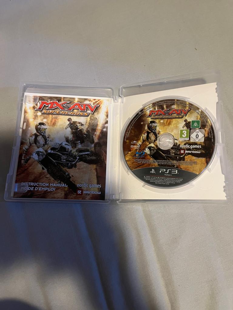 MX vs ATV Supercross - PS3 Game, Online, 1 speler, Racen en Vliegen, Ophalen of Verzenden