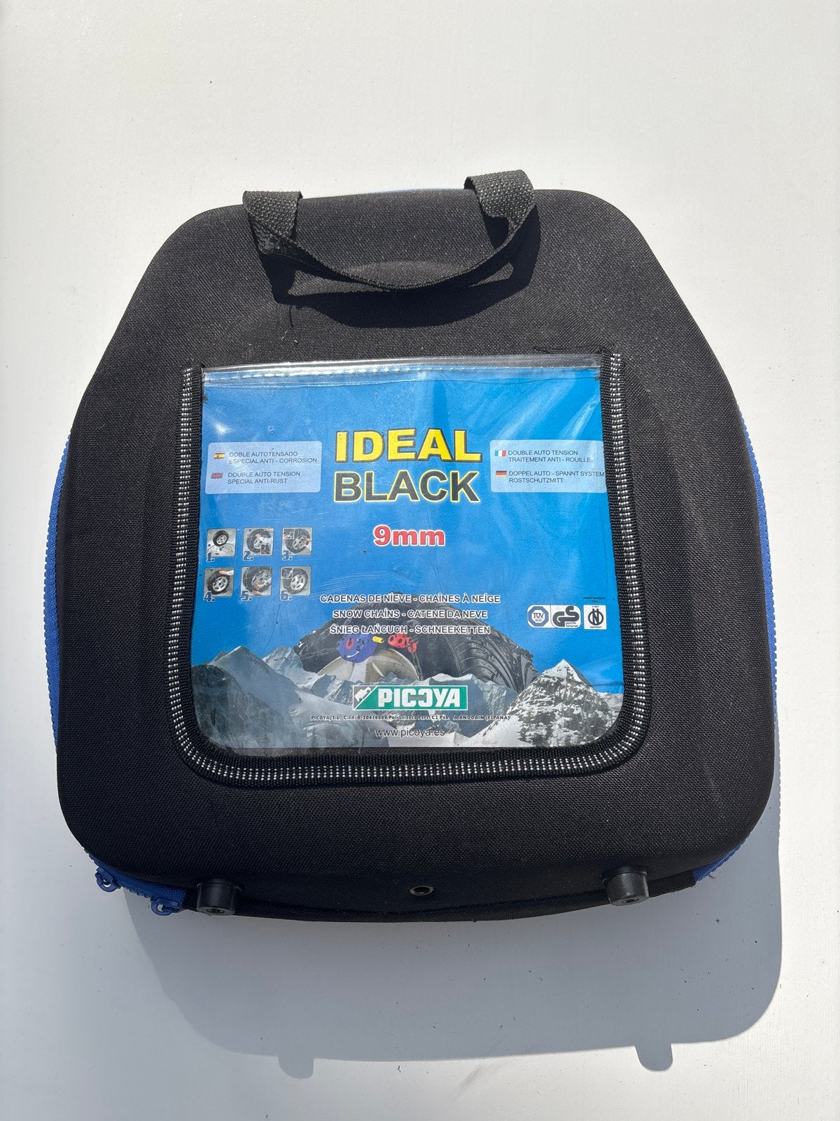 T.E.A.B: Sneeuwkettingen Ideal Black 9mm - Zo goed als nieuw, Auto diversen, Sneeuwkettingen, Ophalen, Zo goed als nieuw