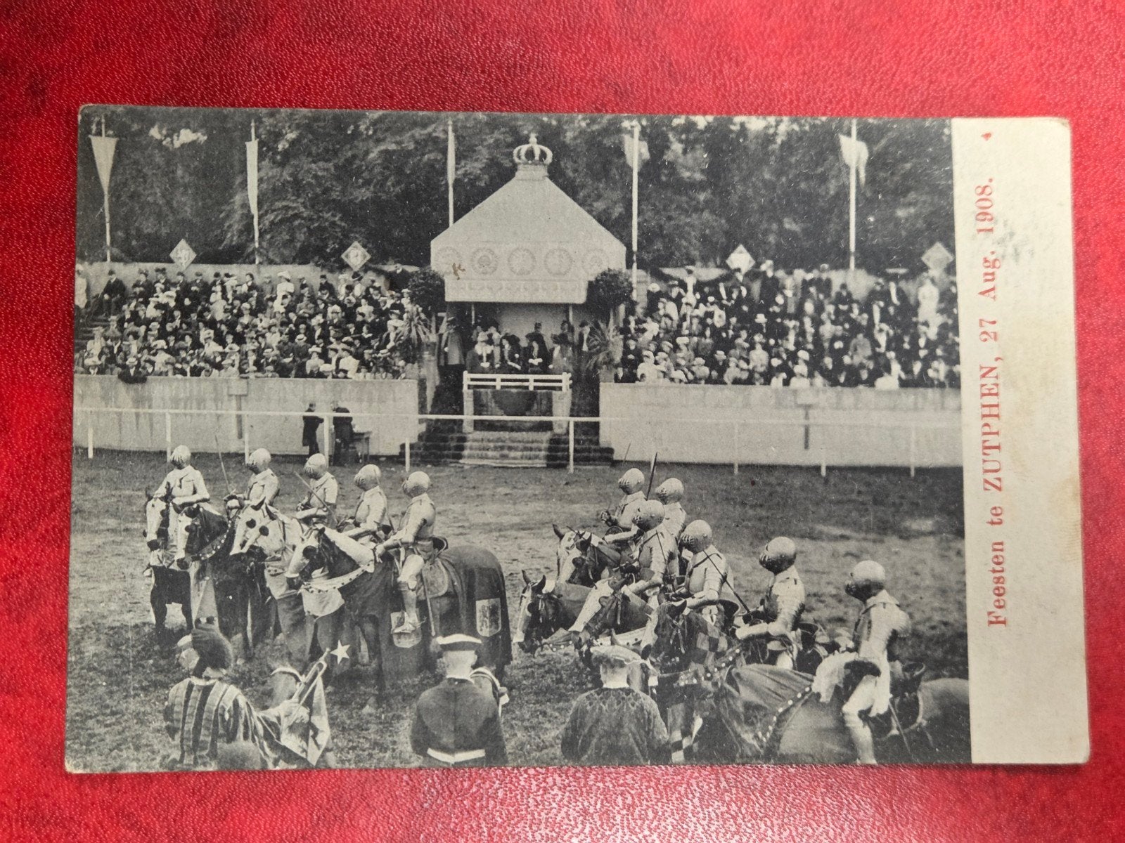 Zutphen feesten 27 augustus 1908, Ophalen of Verzenden, Voor 1920, Gelderland