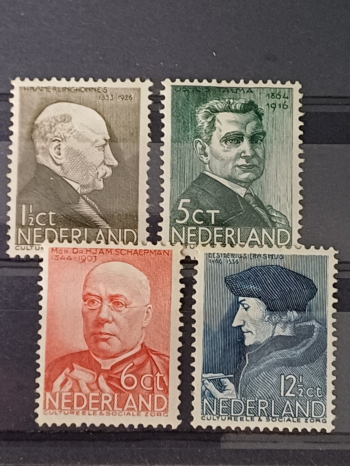 Nederland NVPH 283-286 ongestempeld, Ophalen of Verzenden, T/m 1940